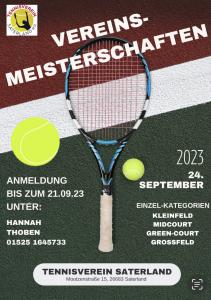 Vereinsmeisterschaften der Jugend